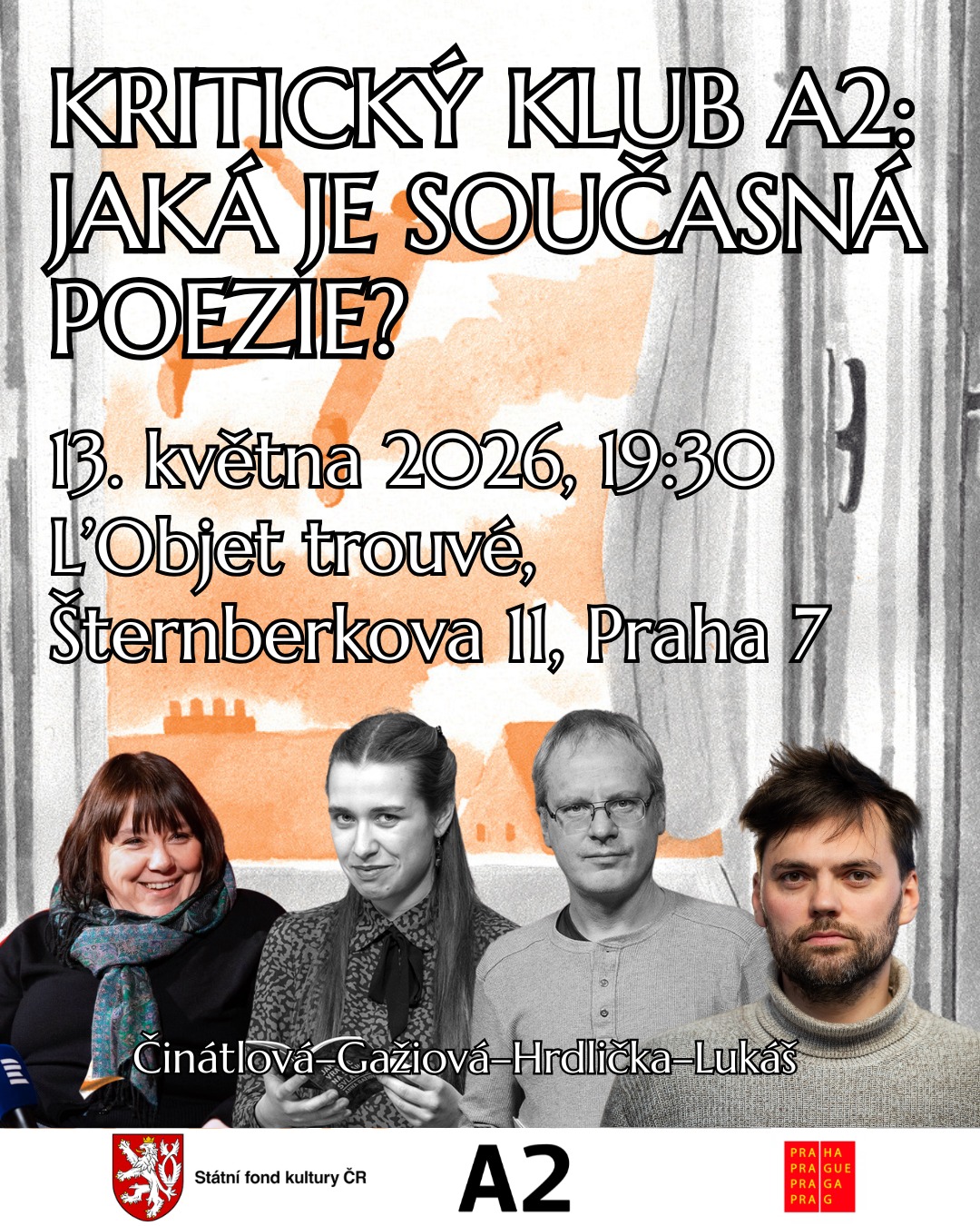 Kritický klub A2: Jaká je současná poezie?
