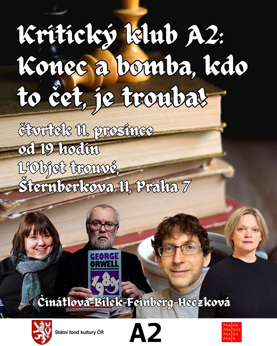 Kritický klub A2: Konec a&nbsp;bomba, kdo to čet, je trouba!