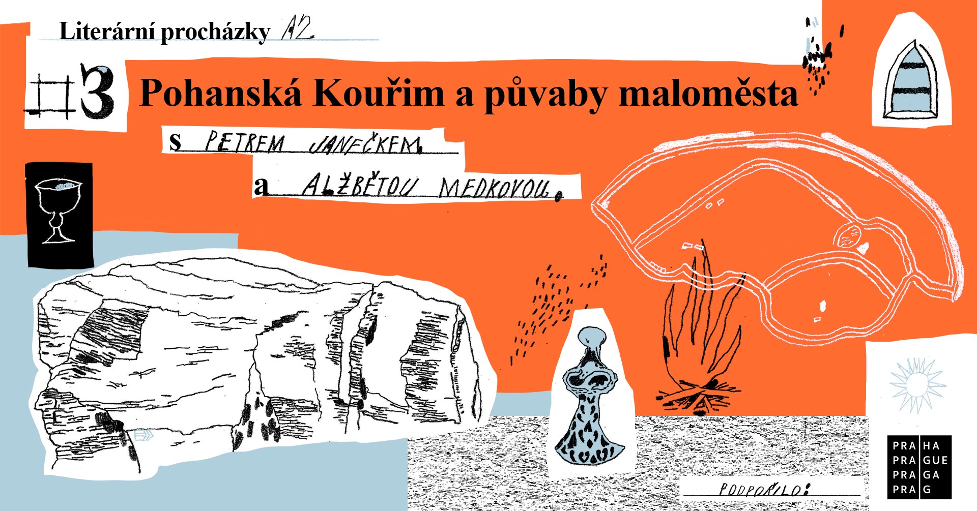 Literární procházky A2: Pohanská Kouřim a&nbsp;půvaby maloměsta