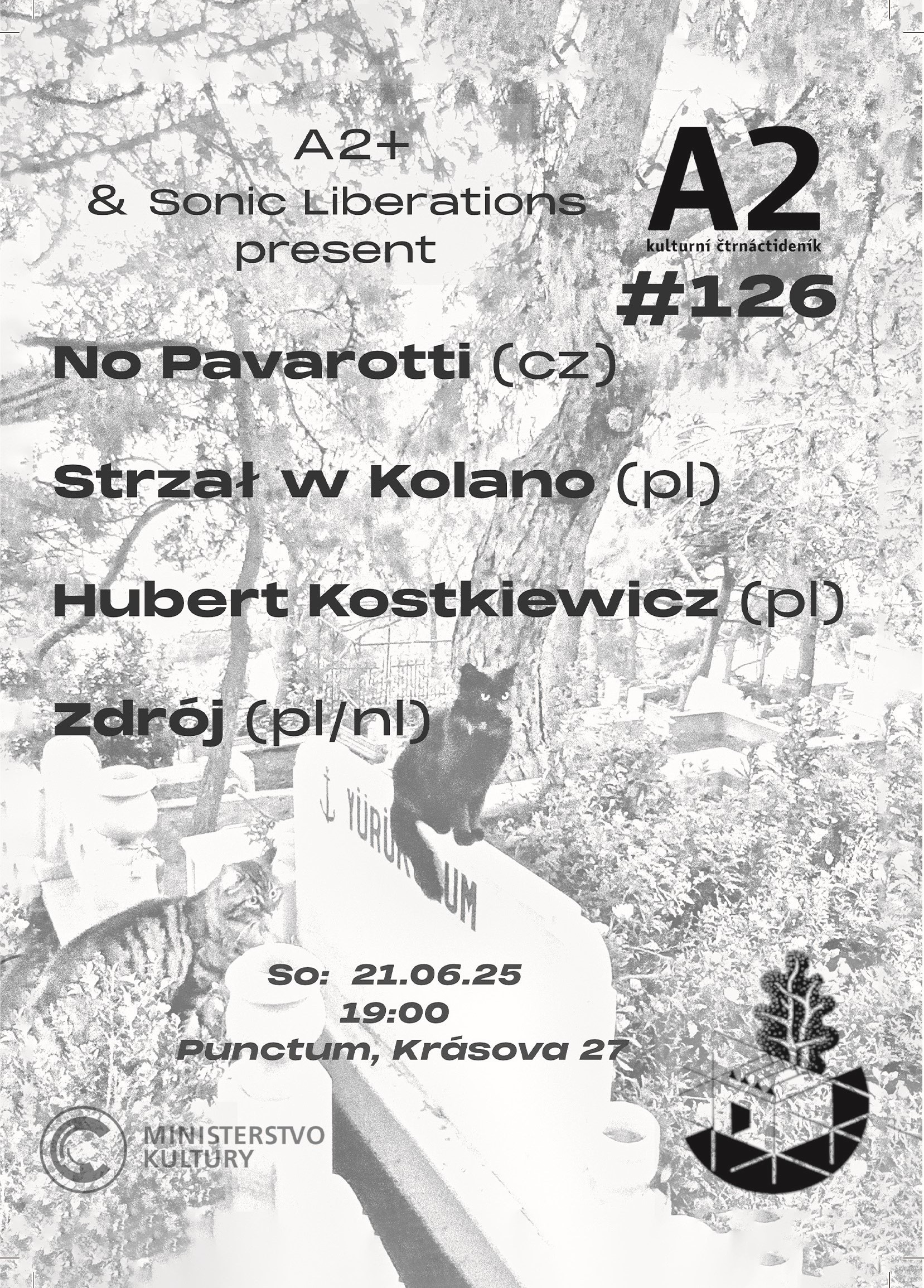 A2+ #126: Strzał w kolano (PL), No Pavarotti (CZ), Zdrój (PL/NL), Hubert Kostkiewicz (PL)