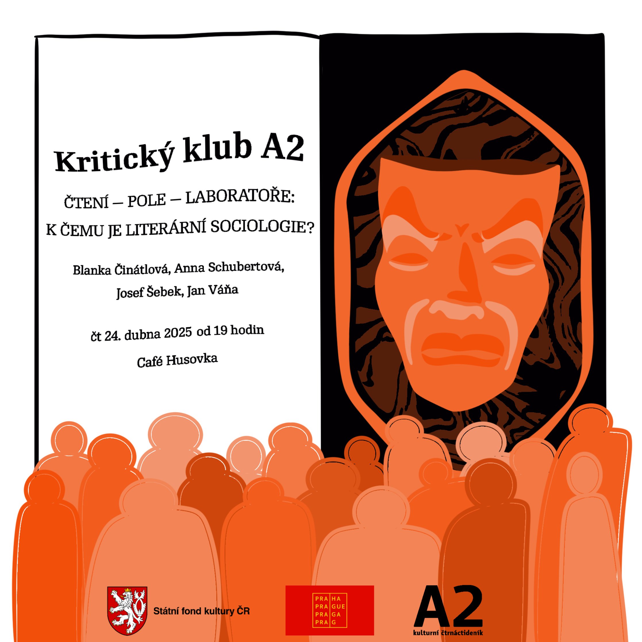 Kritický klub A2: Čtení – pole – laboratoře: K čemu je literární sociologie?