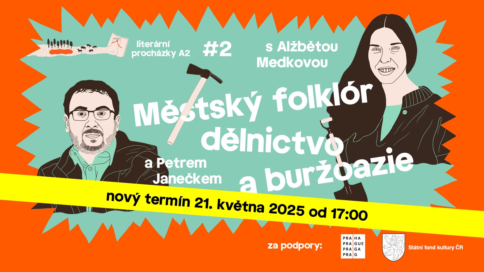 Literární procházky A2: Městský folklór, dělnictvo a buržoazie